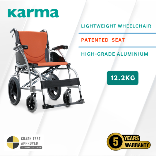 Karma S-Ergo 105 Transport Wheelchair