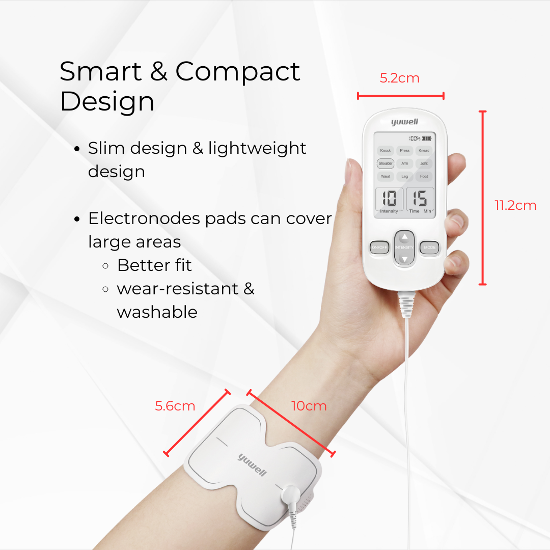 Yuwell Nerve and Muscle Stimulator | TENS Machine (Rechargable)