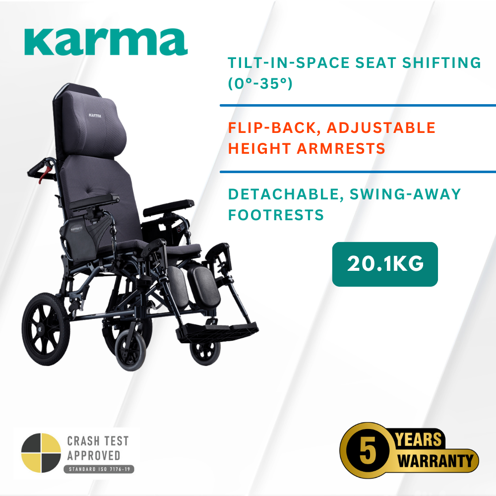 Karma MVP502 Reclining Wheelchair