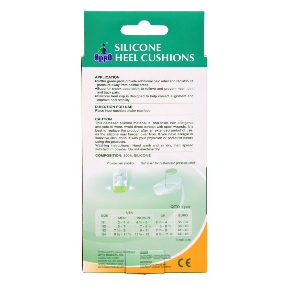 OppO Silicone Heel Cushions 5454